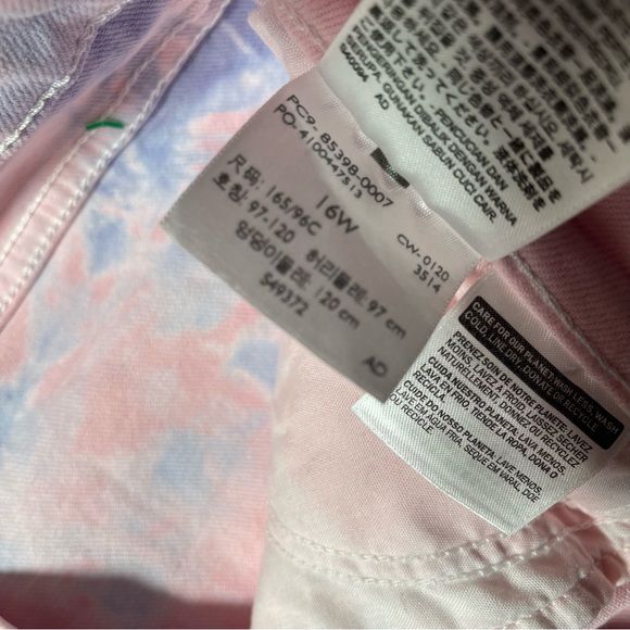 Levi’s Tie-Dye Jeans Skinny 16 W - Picture 5 of 5